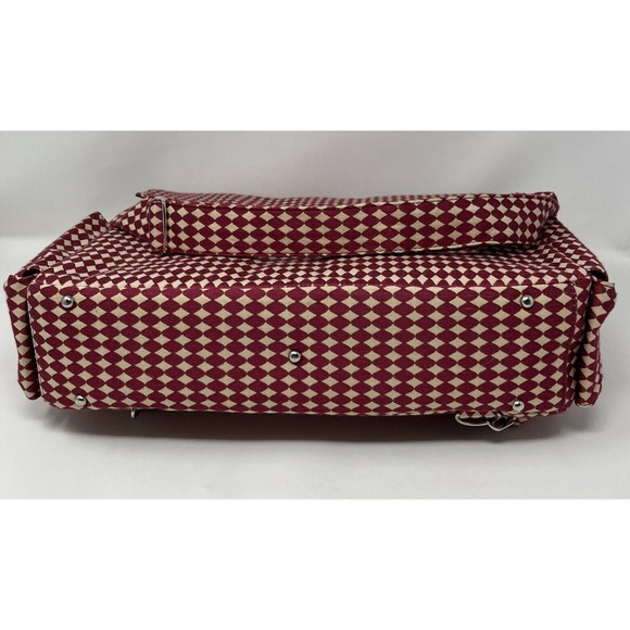 Large Tote Bag Purse Handbag Poesis Retired Barkcloth Style Clutch Accessories - Picture 15 of 16